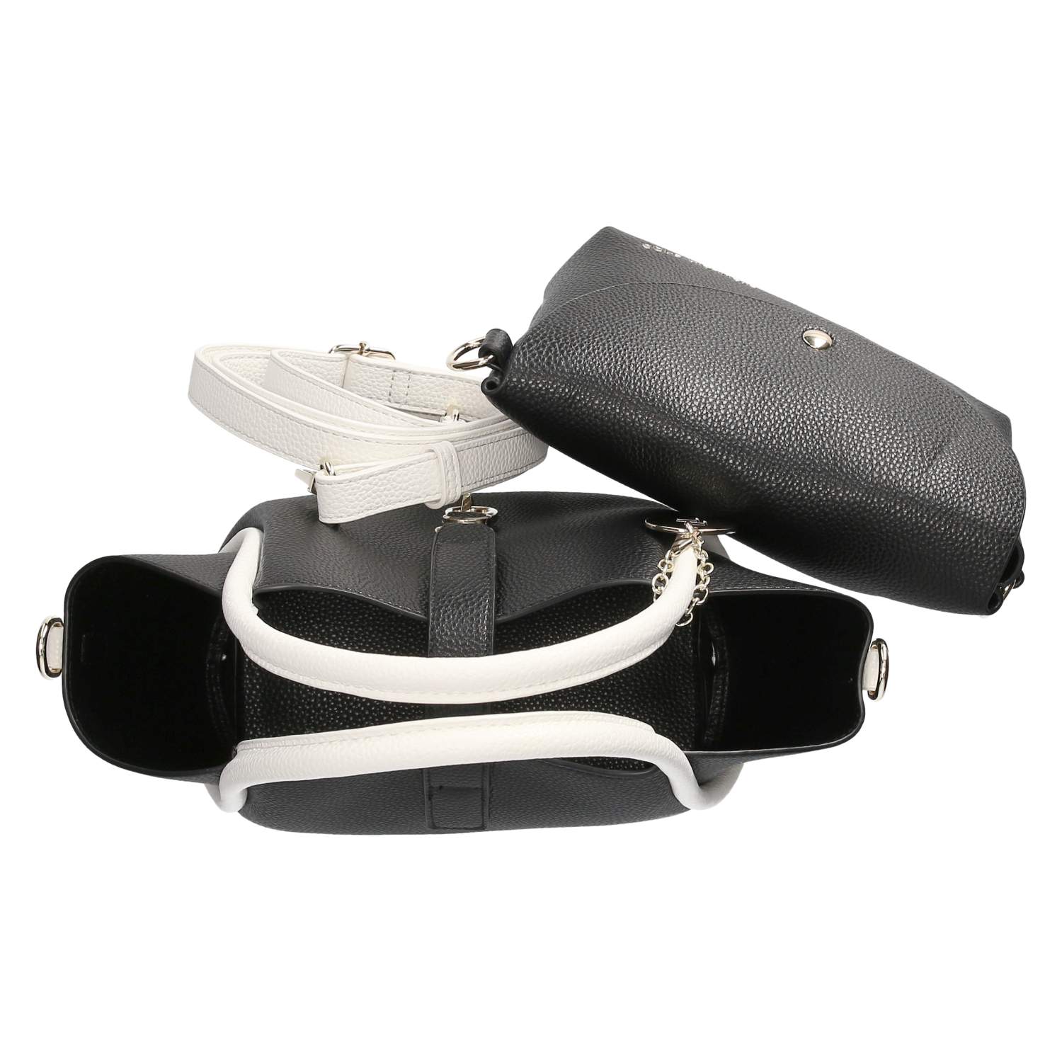 Fräulein Frida Taschenset - black/white