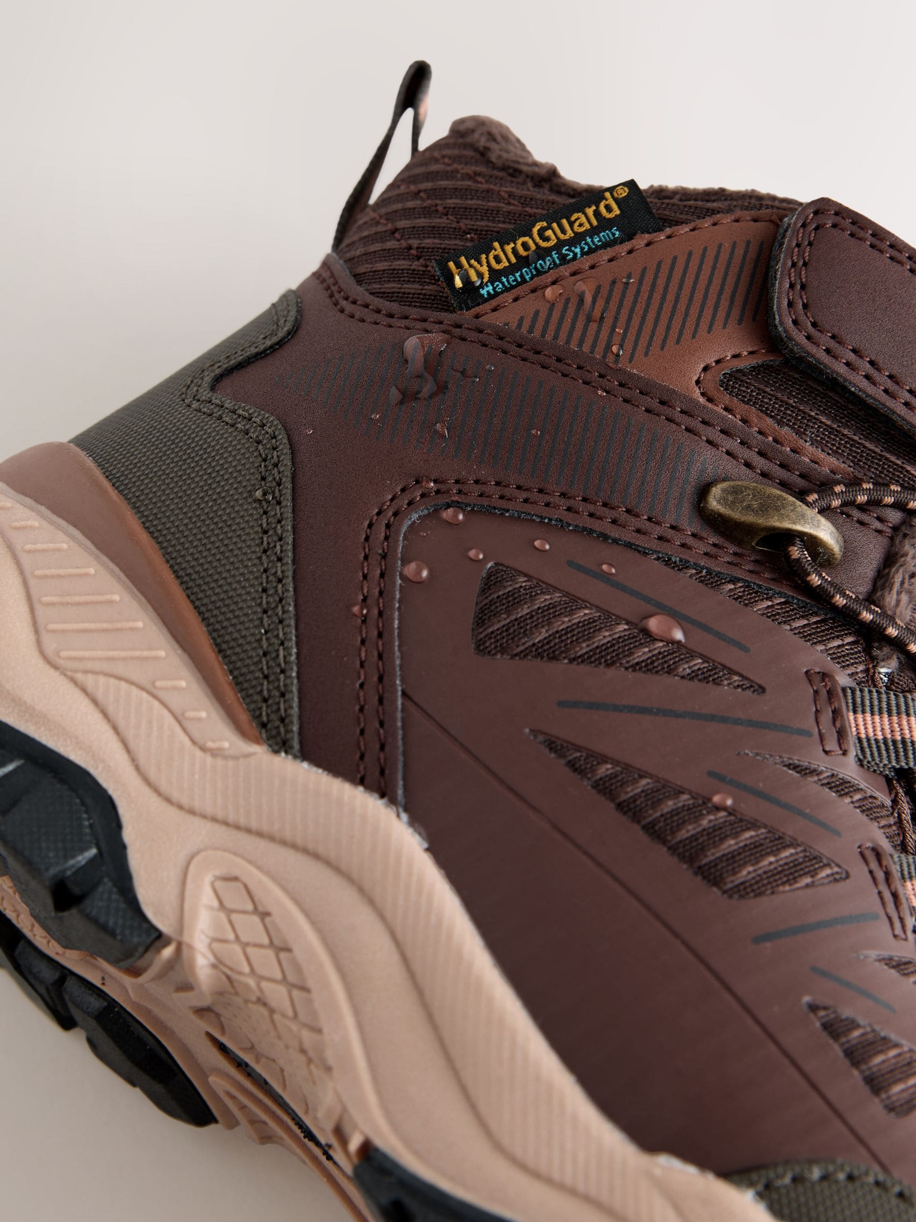 Bruin - Waterbestendige wandelschoenen