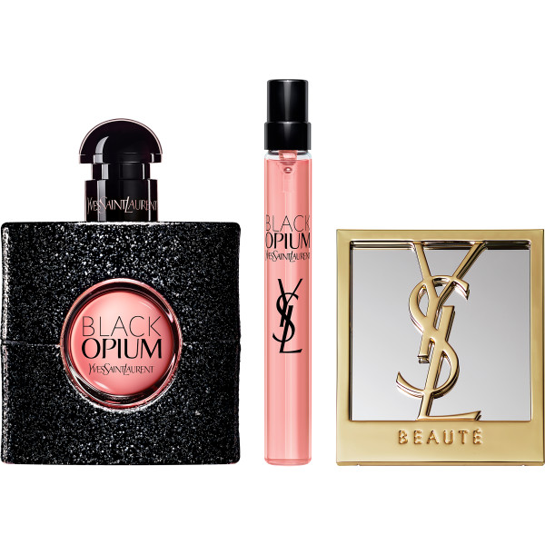 YVES SAINT LAURENT Black Opium Eau De Parfum 50ml Set   10ml   Mirror 1 Stk