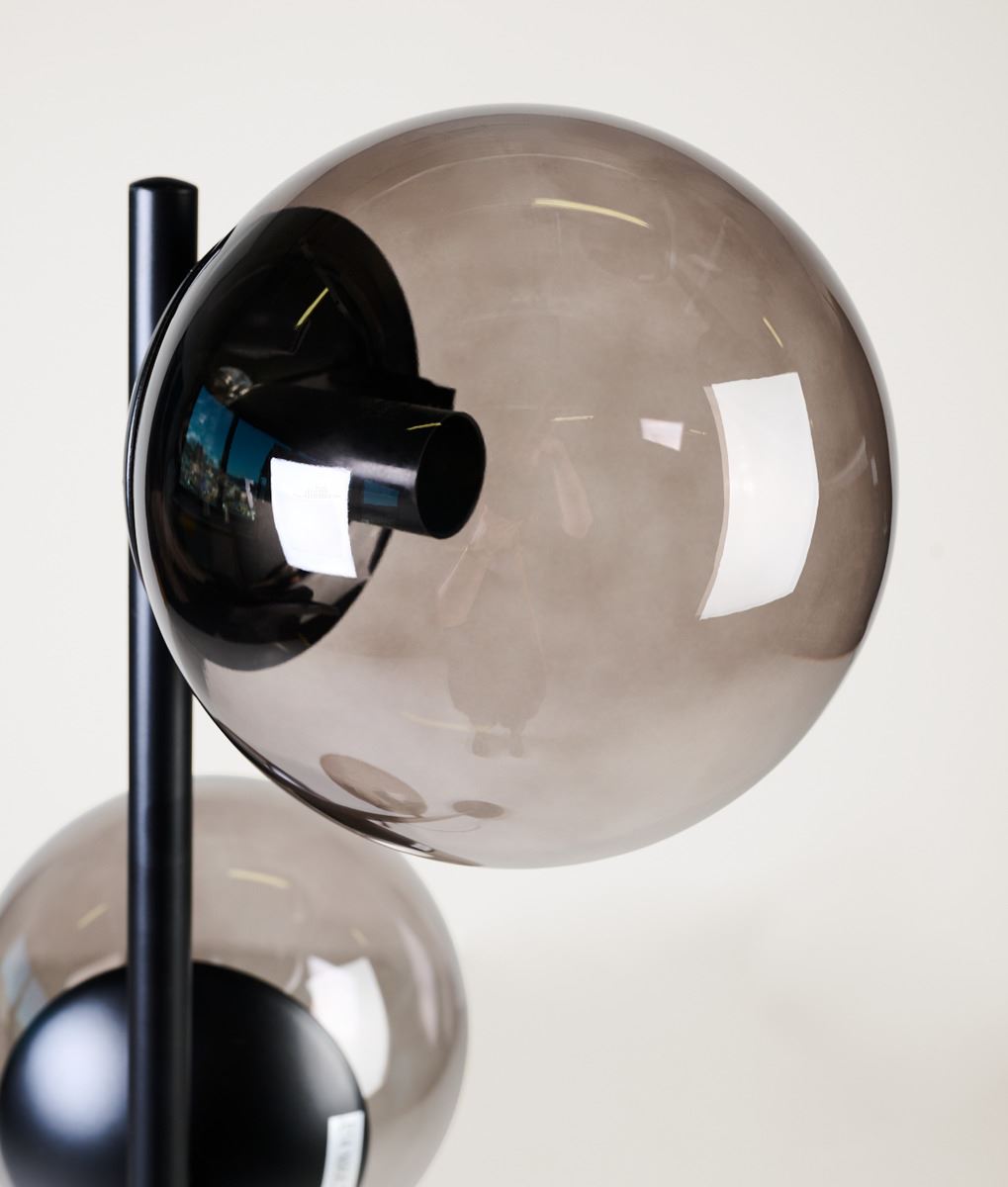 Gulvlampe svart - 23x154 cm