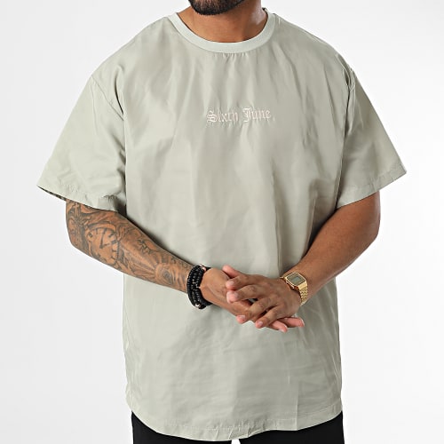 Tee Shirt Oversize Large M22877VTS Vert Clair