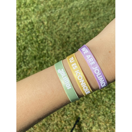 Jolimoi Bracelet parme We are Jolimoi
