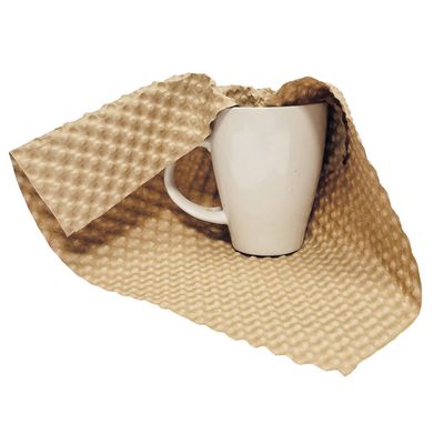 La Couronne - Rouleaux bulles d'air 100% papier monocouche - 50cm X 70 m - 120 gr - kraft brun