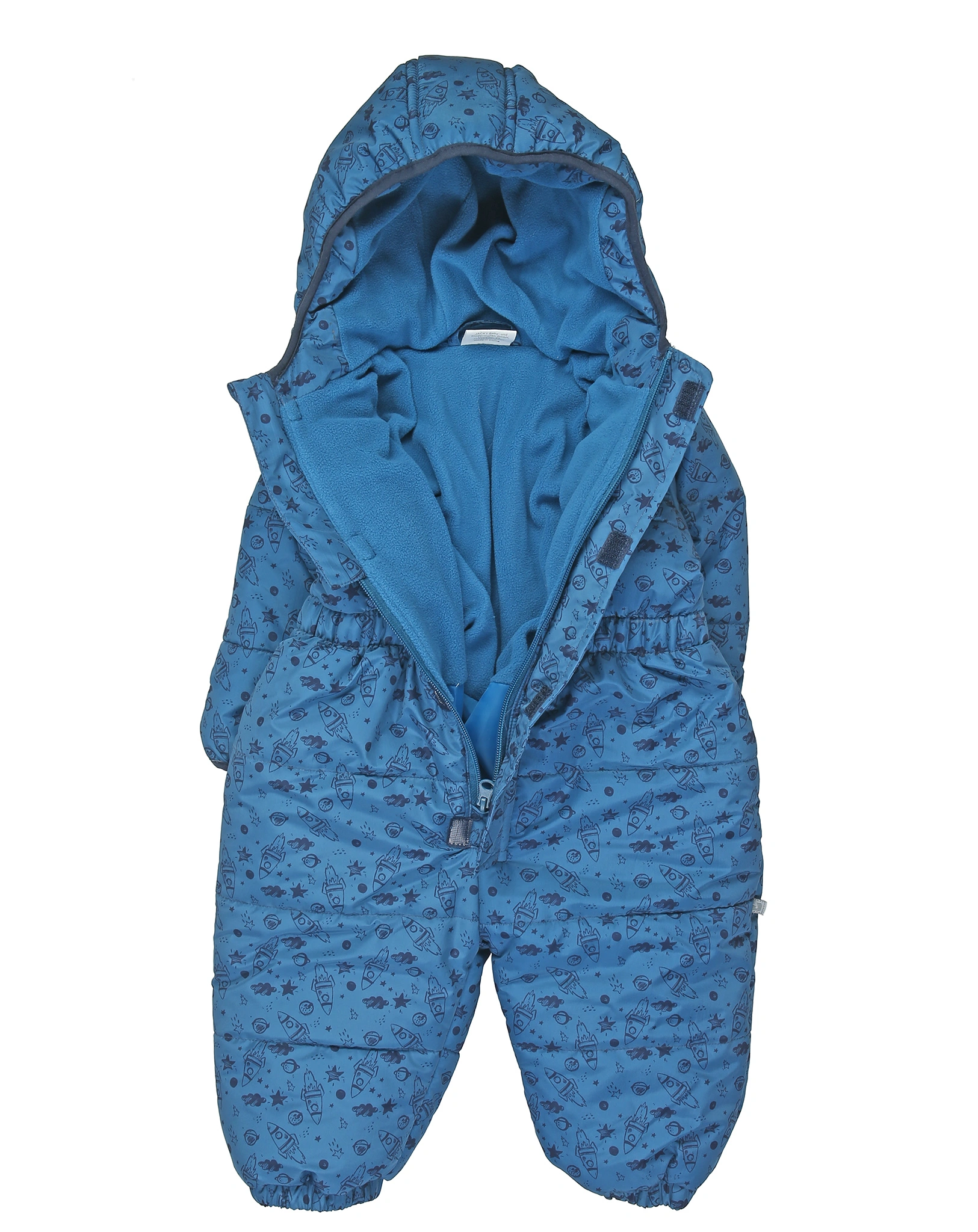 Schneeoverall PUNKTE in petrol