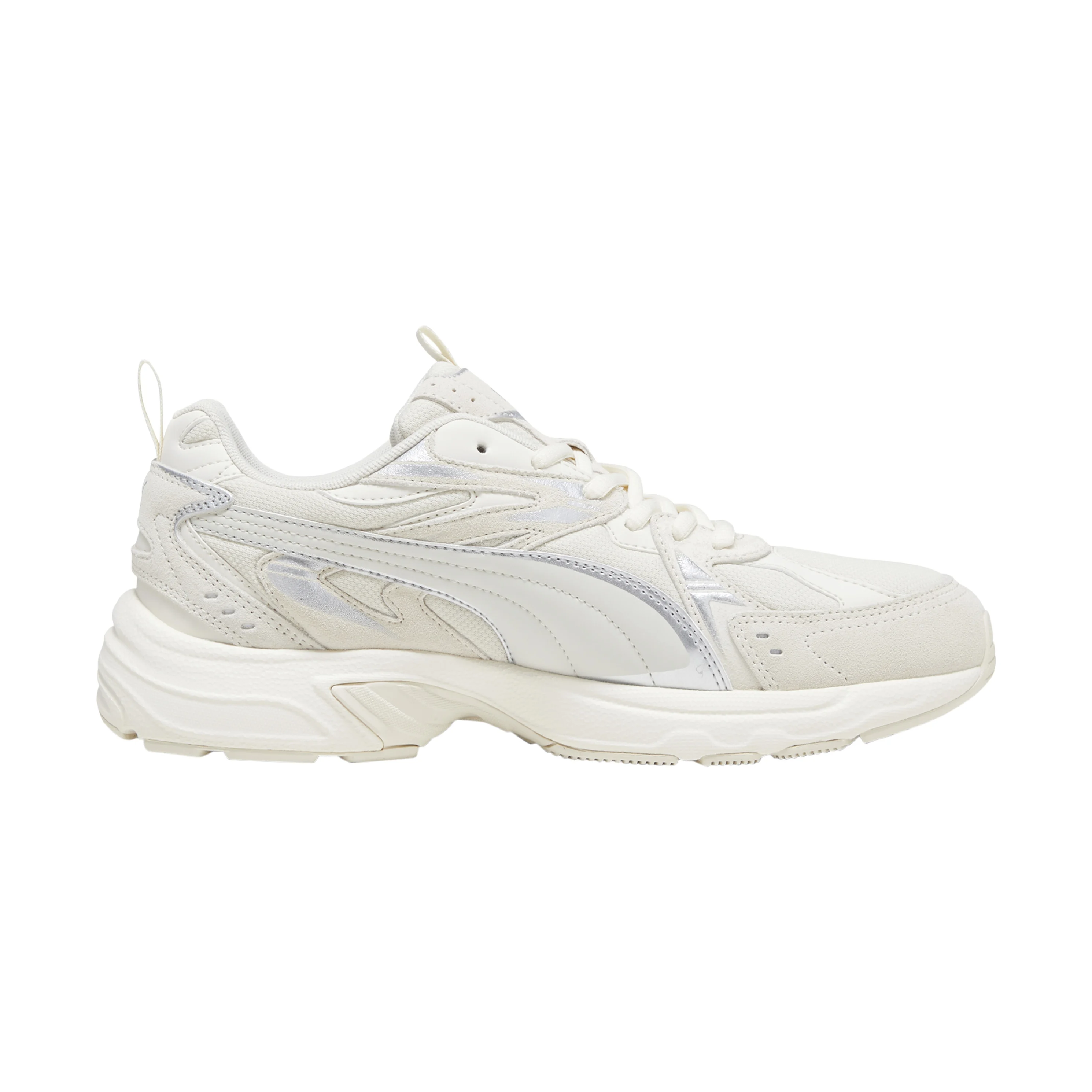Basket basse à lacetsmilenio tech suede | Blanc