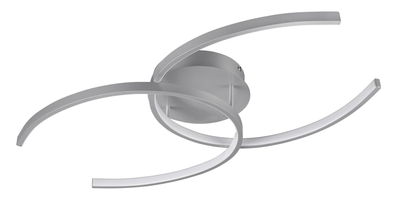 RL LED Deckenlampe COCOS 70 x 38,5 cm titanfarbig