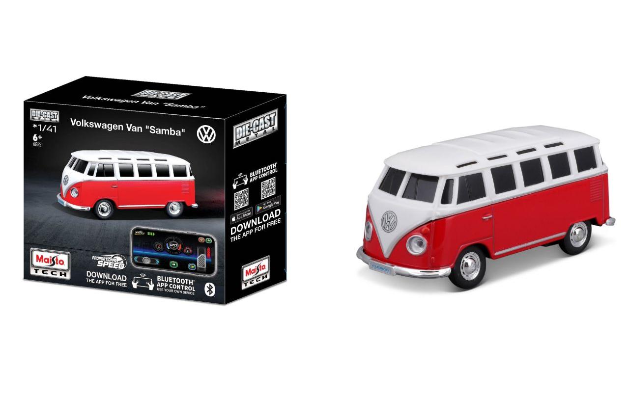 RC Power Racer VW T1 Samba BluetoothFerngesteuertes Spielzeug