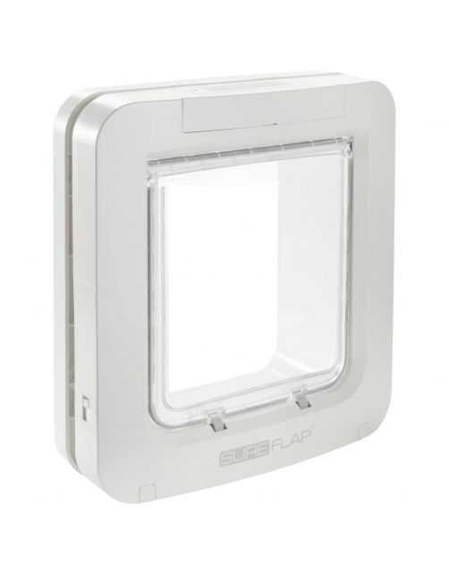 Sureflap Dierenluik Microchip M - Kattenluik - 28x26x7 cm Wit