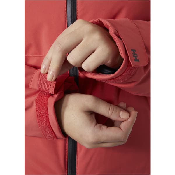 Veste de ski HELLY HANSEN W NORA SHORT PUFFY JACKET POPPY RED