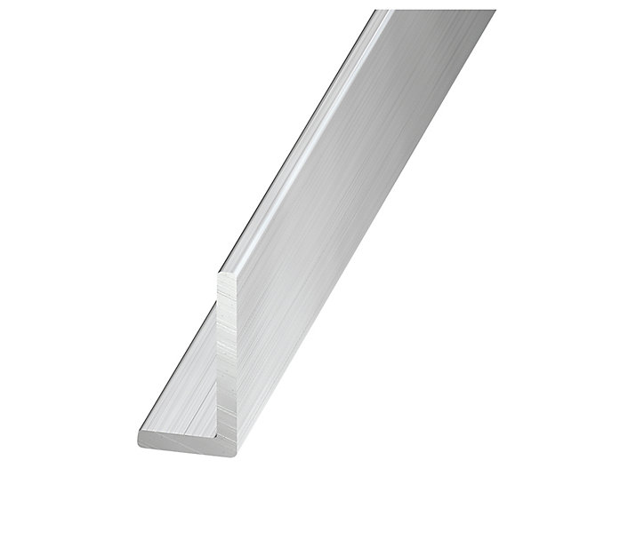 Cornière inégale aluminium brut 40 x 10 mm, 1 m