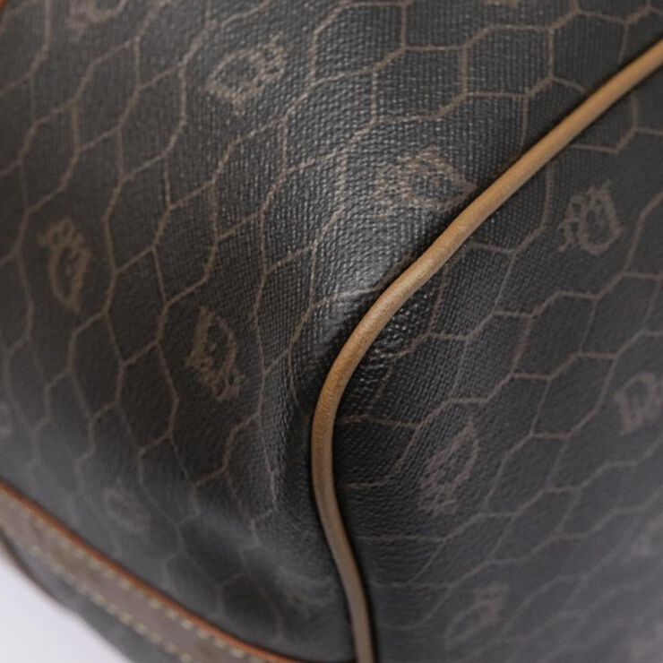 Dior Vintage Dior Boston Bag Brown