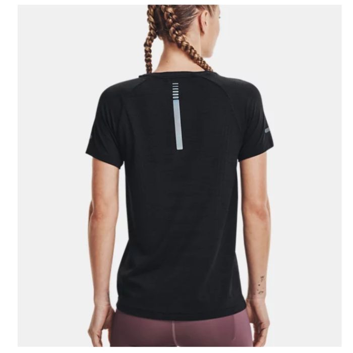 Under Armour Dame T-shirts Seamless Run Short Sleeve Sort