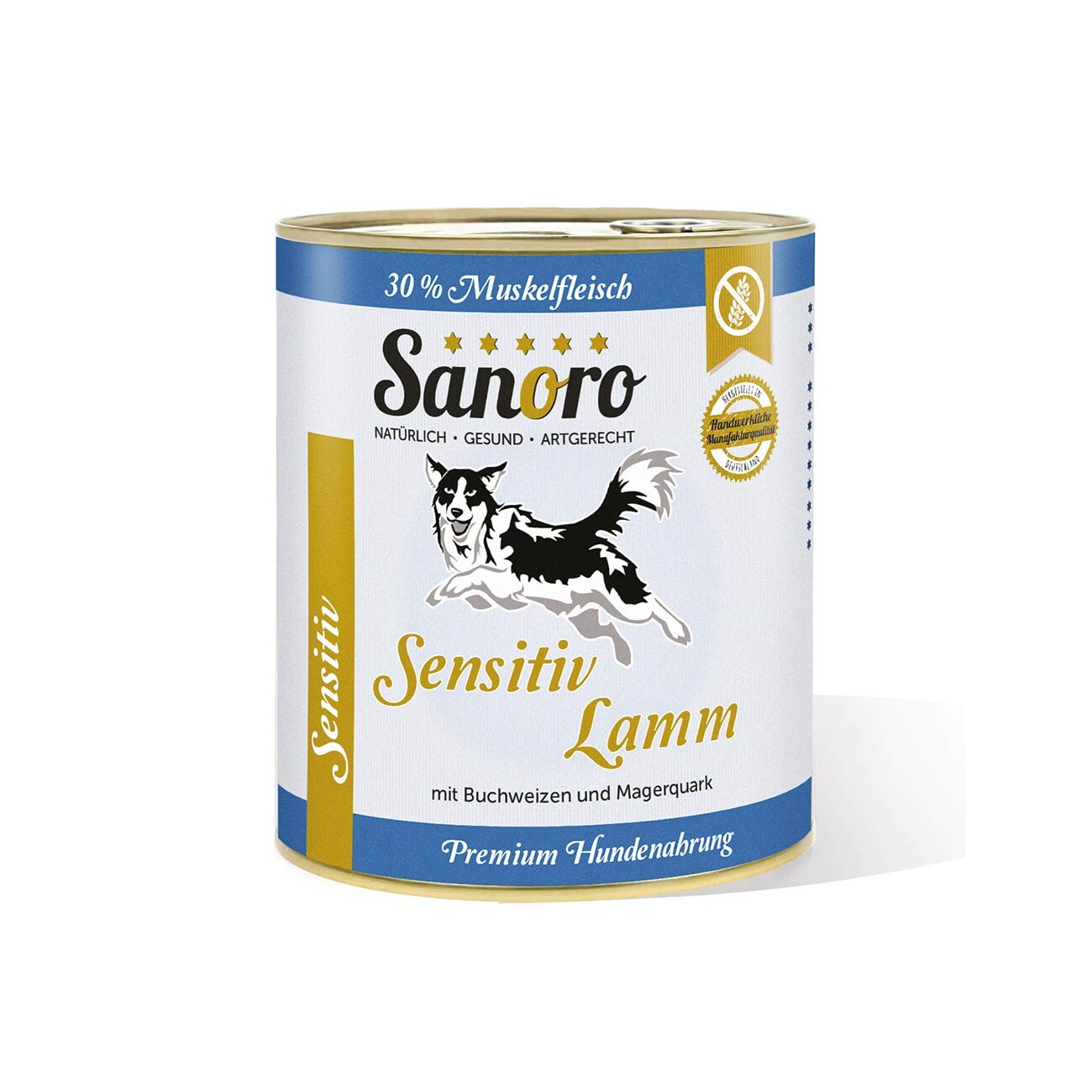 Sanoro Sensitiv Lamm mit BIO-Gemüse 6x800g