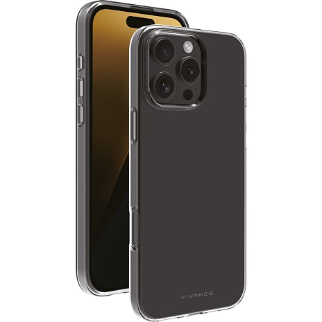 Vivanco iPhone 16 Pro Max cover - transparent