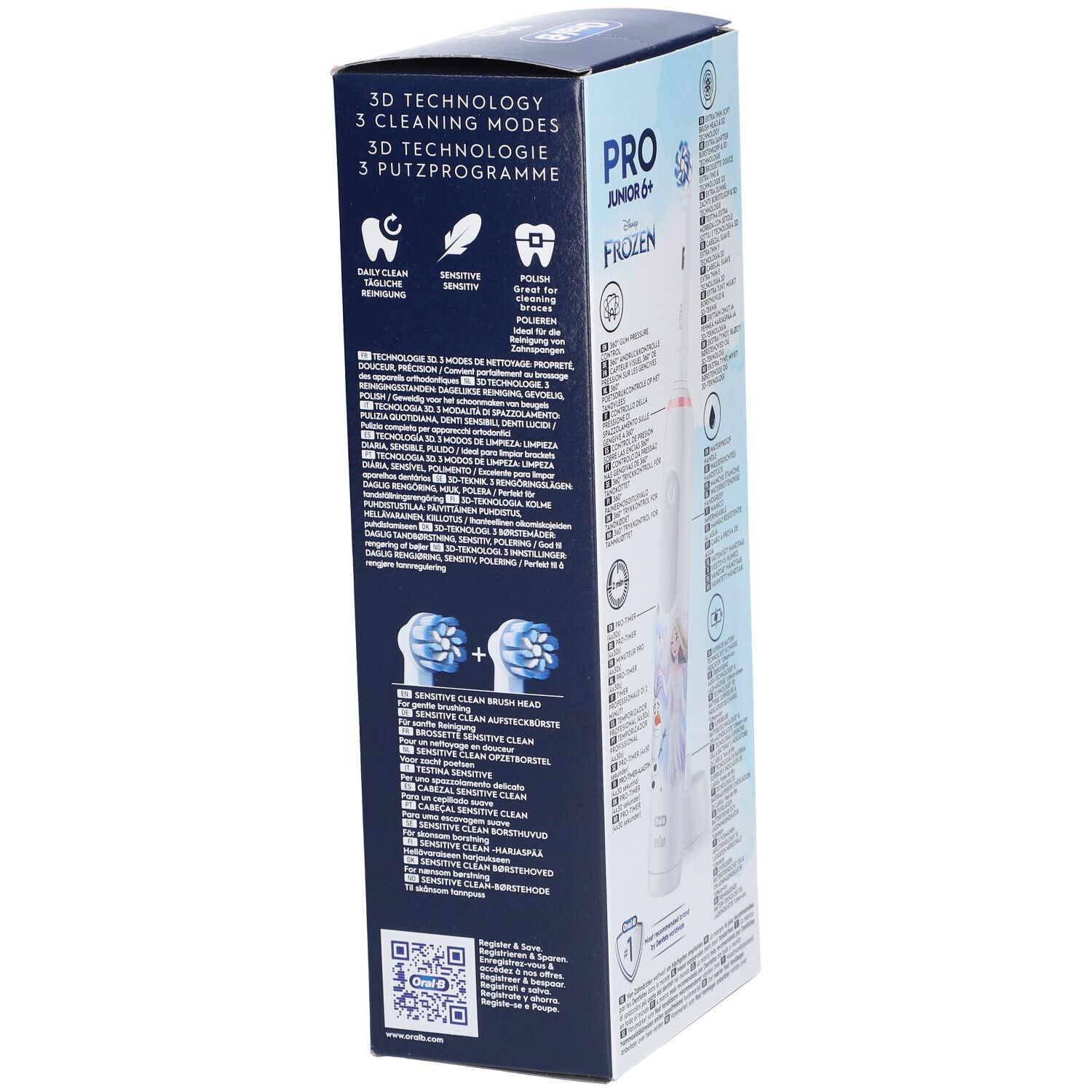 Oral-B JUNIOR PRO FROZEN Kinderzahnbürste