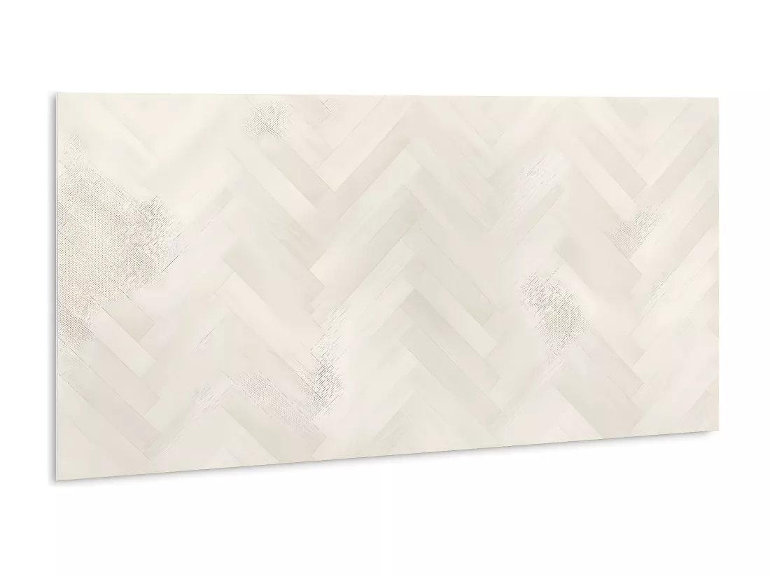 Panneaux muraux autocollants en vinyle imperméable - Parquet clair délicat 100 x 50 cm