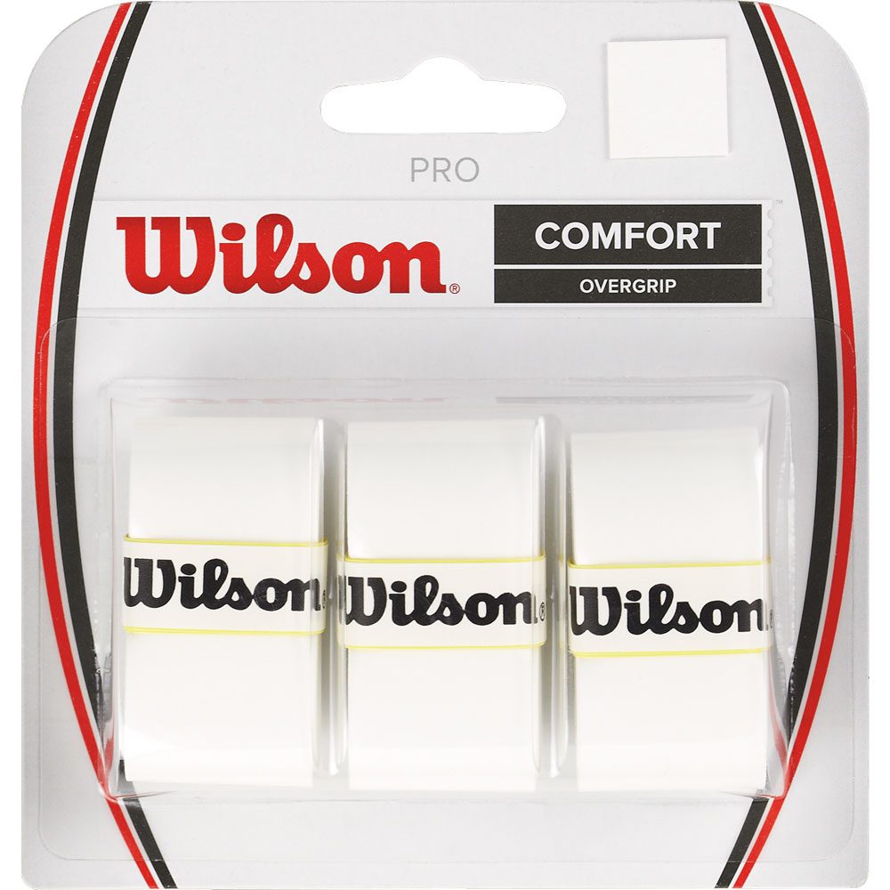 Wilson Pro Comfort Griffbänder 3er weiß
