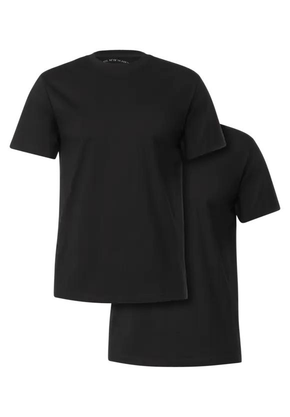 2 PACK Basic T-Shirts - Black