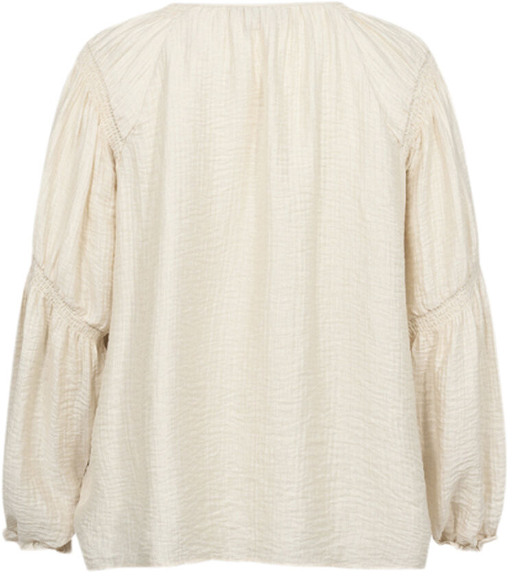 Wasabiconcept Curvy WA-CAYSA 7 Bluse Creme 1620 cream