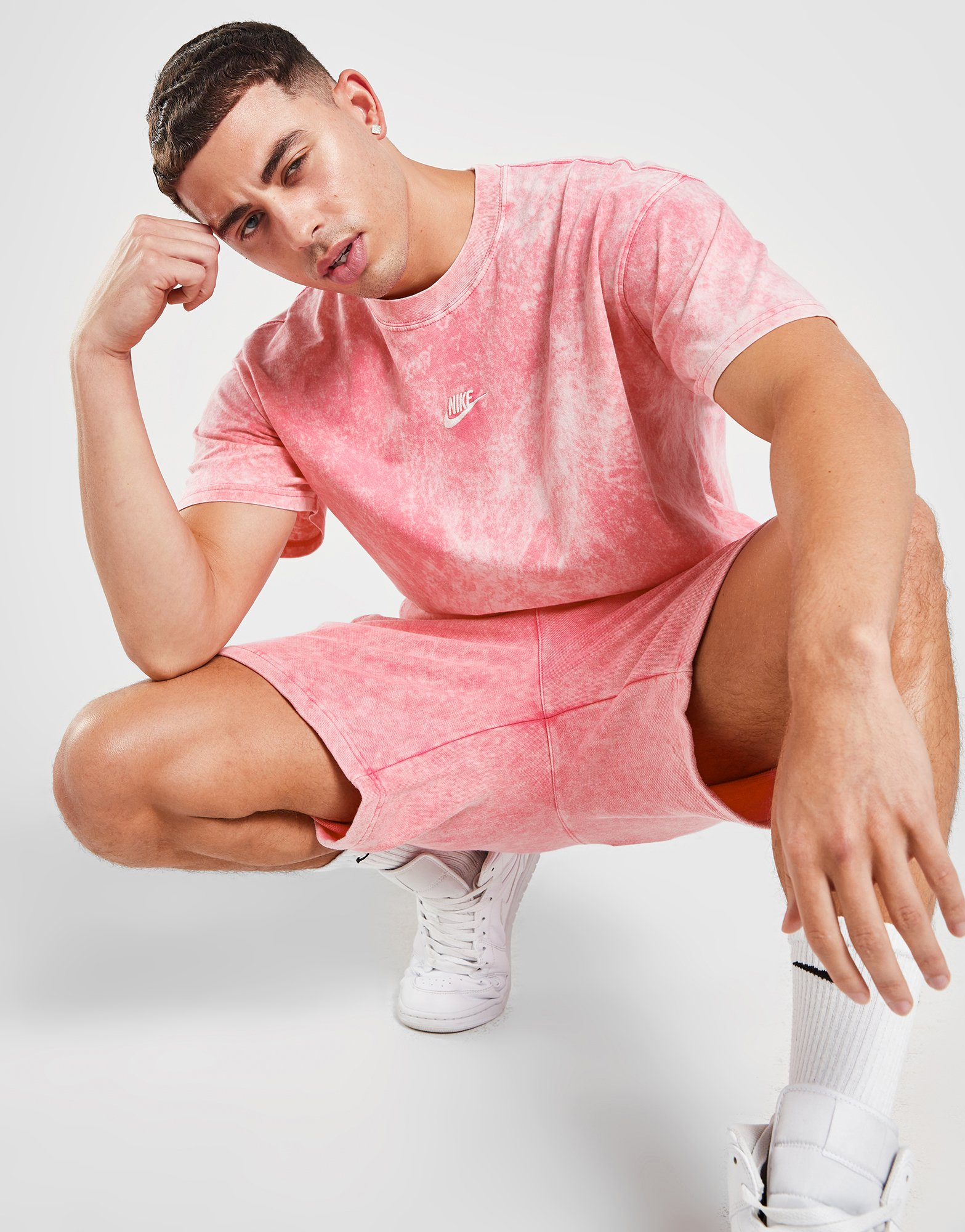 Nike T-shirt Délavé Homme
