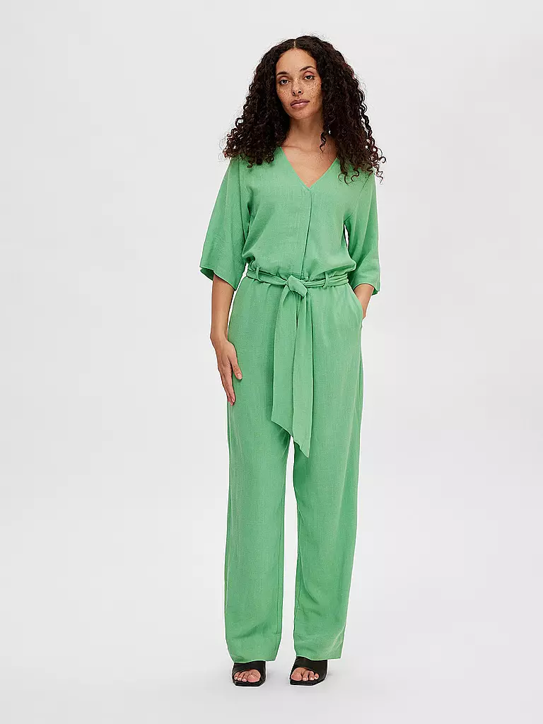 SELECTED FEMME Jumpsuit  SLFVIVA hellgrün