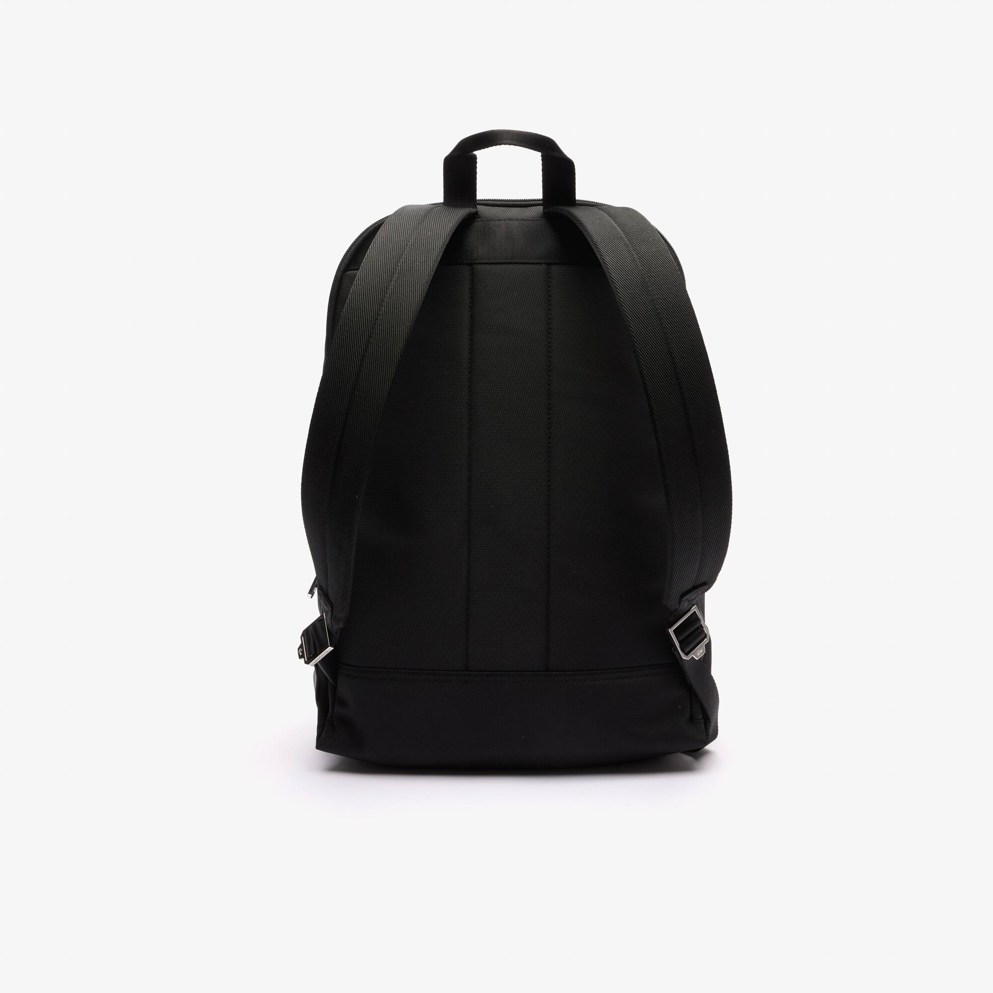 Nylon-Rucksack mit Laptop-Tasche Rucksäcke - Schwarz - Lacoste - Herren