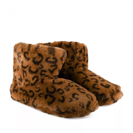Chaussons bottines MARRON MERRY SCOTT
