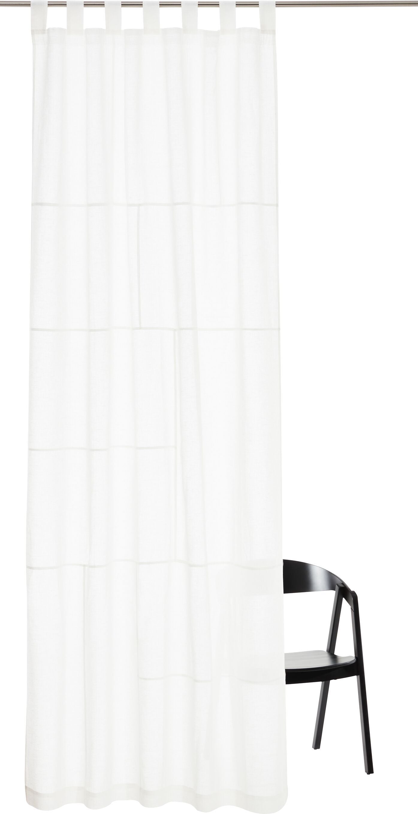 MANOLO Fertigvorhang Tag - Weiss / B: 150.0 cm x H: 270.0 cm