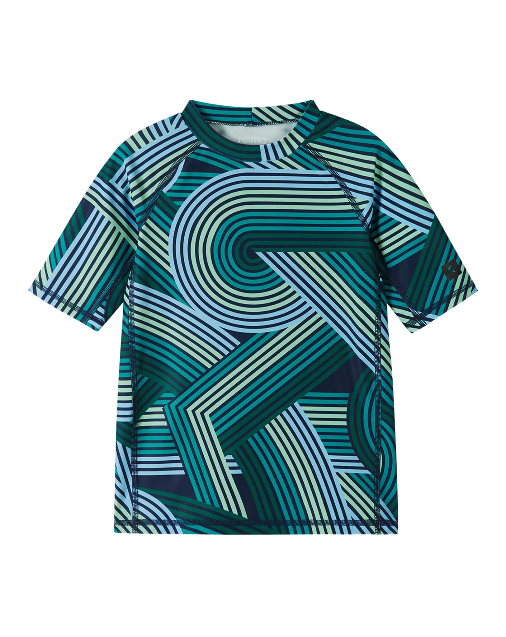 Badeshirt UIVA kurz in dark green
