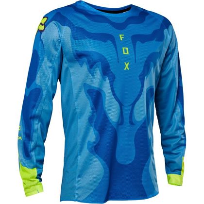 Maillot cross Fox AIRLINE EXO 2023 - Bleu / Jaune