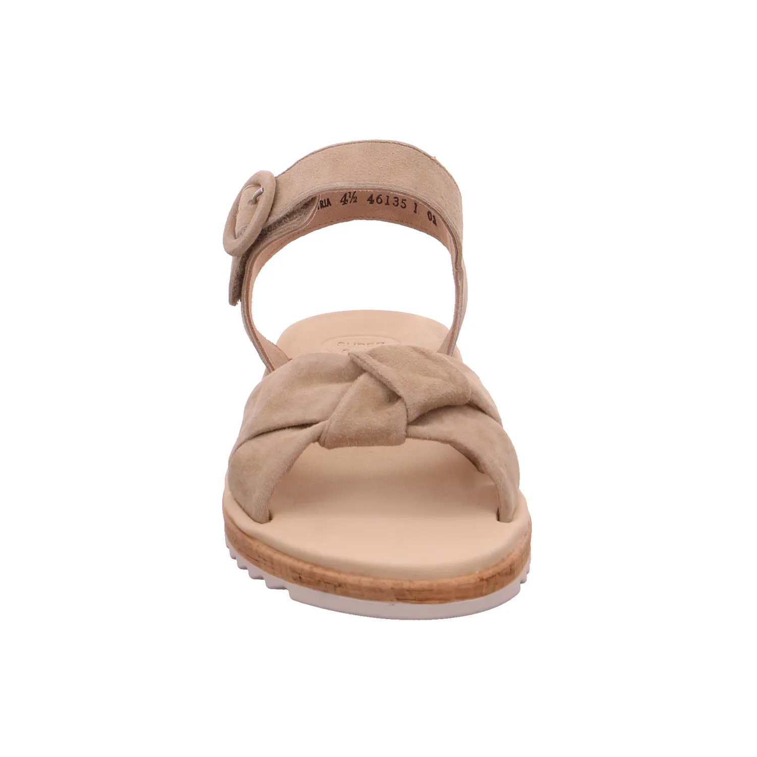 PAUL GREEN Sandalette Beige Leder