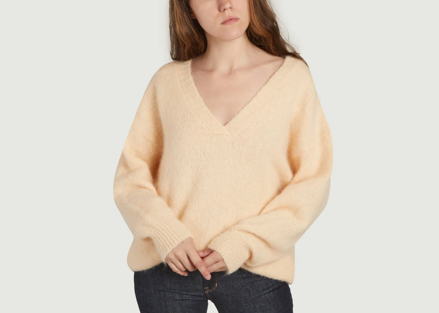 Pull col V Pinobery American Vintage