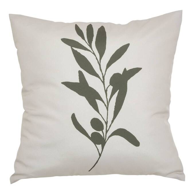 Housse de coussin d'extérieur carré TILEO Beige