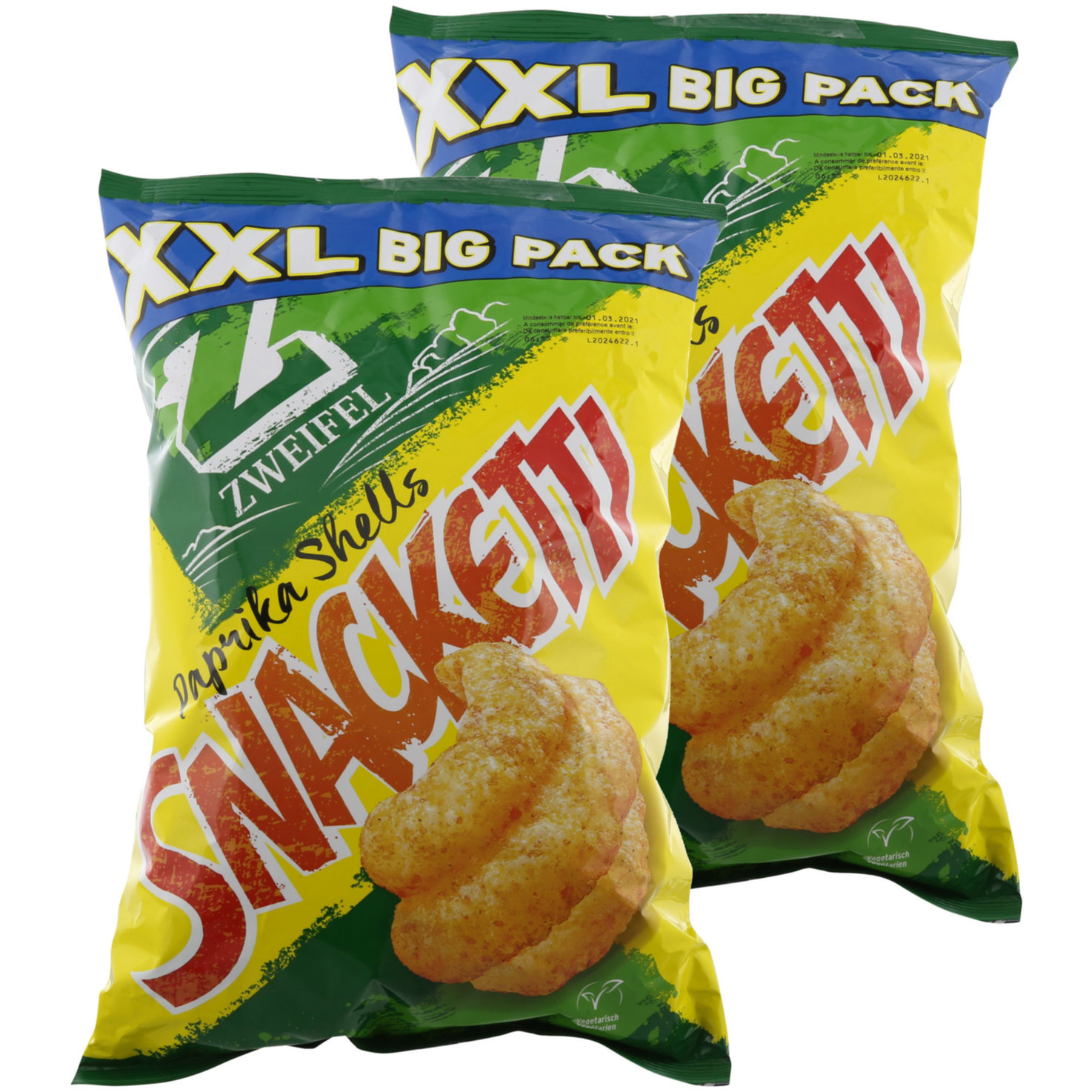 Zweifel Snacketti Paprika XXL 2x225g