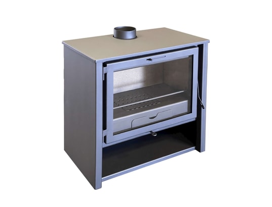 PANADERO - Poêle à bois modèle zeux 800 , 11 kw