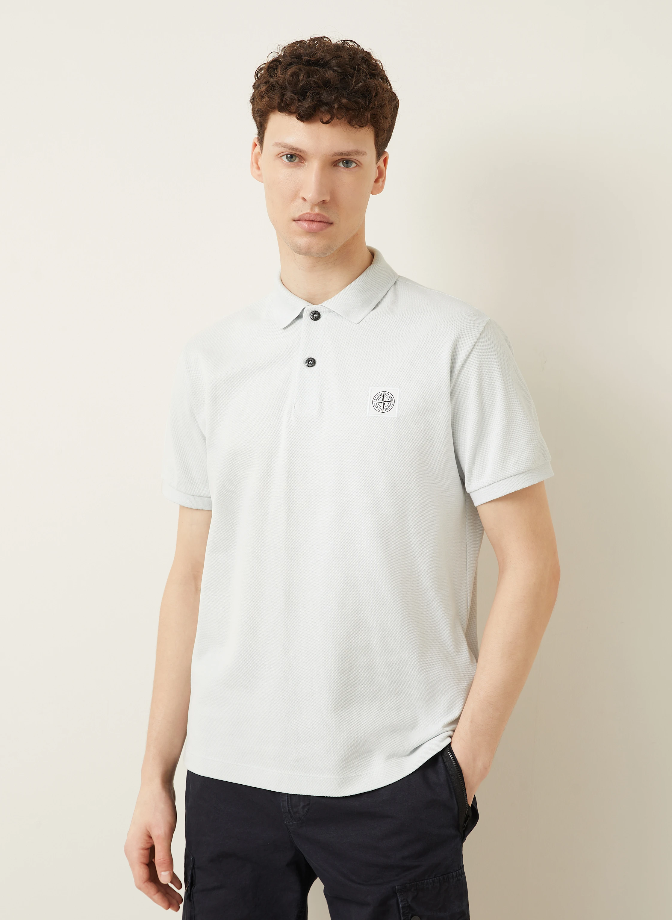 STONE ISLAND Piqué-Poloshirt