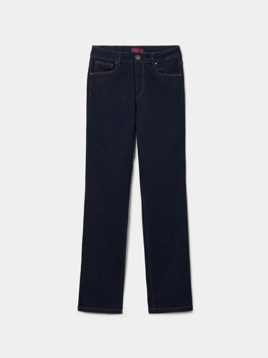 Calças denim regular fit