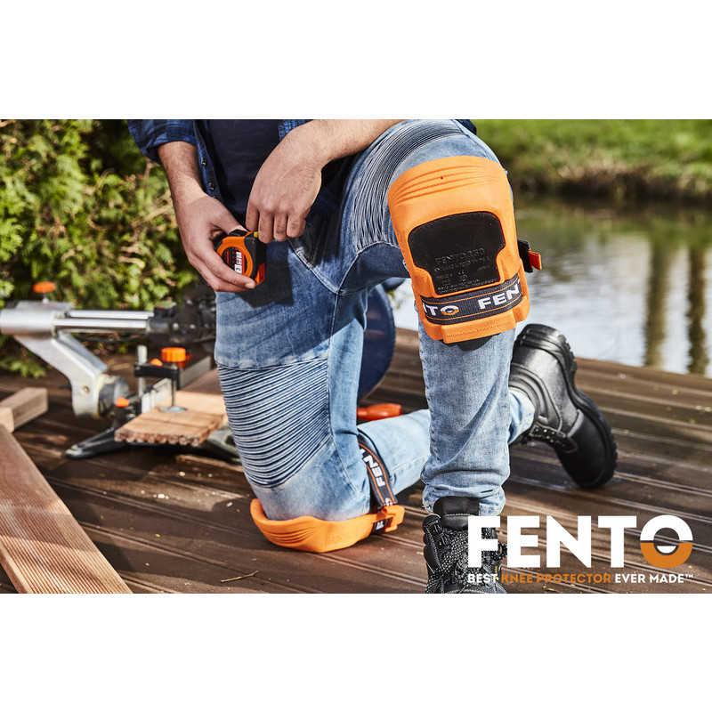 Fento kniebeschermer HOME oranje