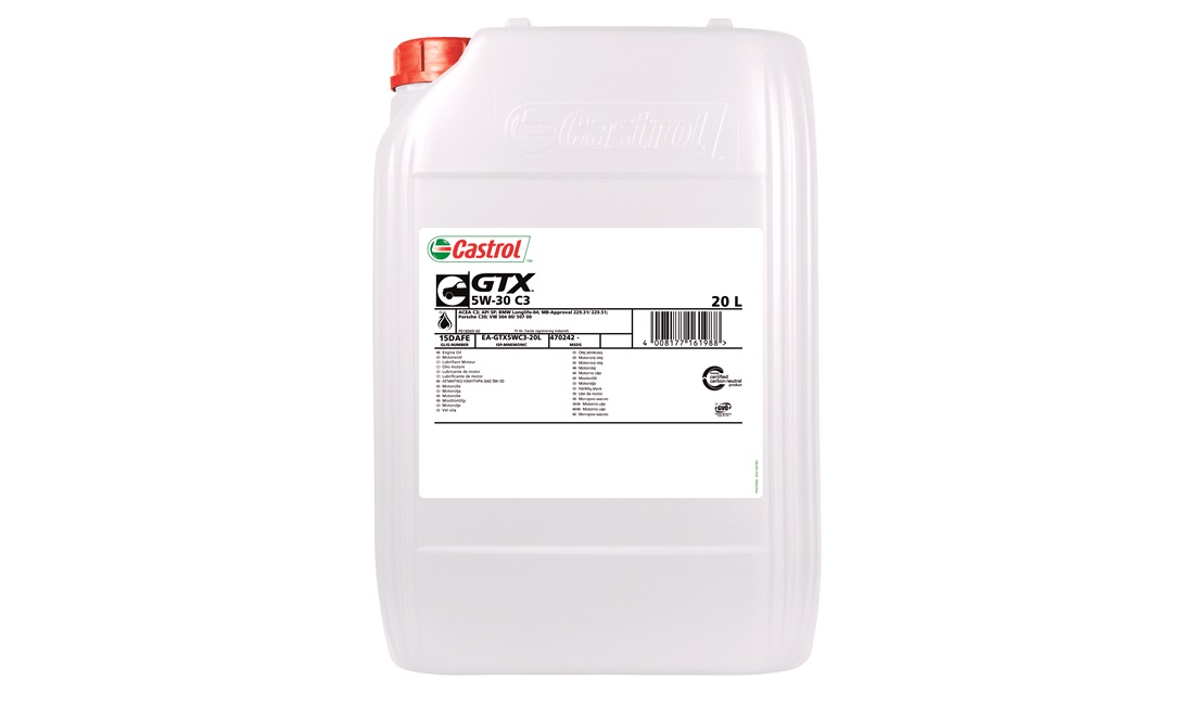 Castrol GTX 5W/30 C3, 20 liter
