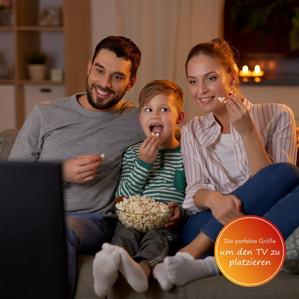 TV-Lowboard Eyecatcher farbige HiFi-Kommode mit zwei Türen und zwei Fächern