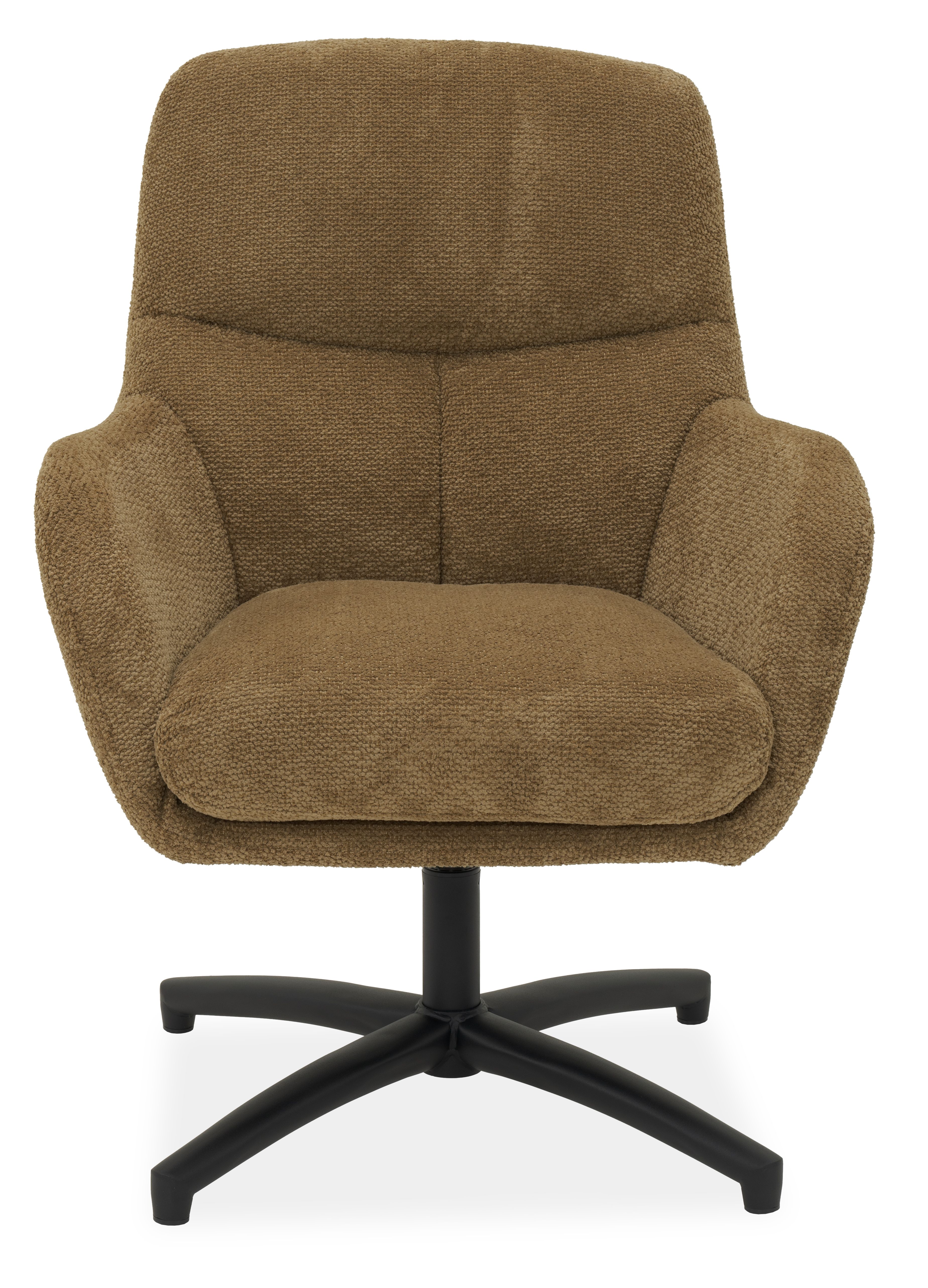 Draaifauteuil Egon 41 Mustard Arnar B68 x D73 x H90 cm