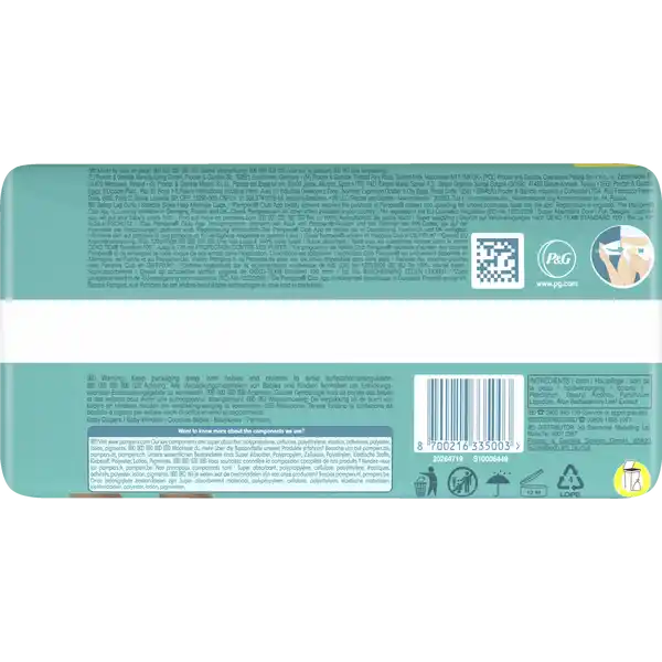 Baby Dry Windeln Gr. 8 Extra Large (17 kg) Big Pack
