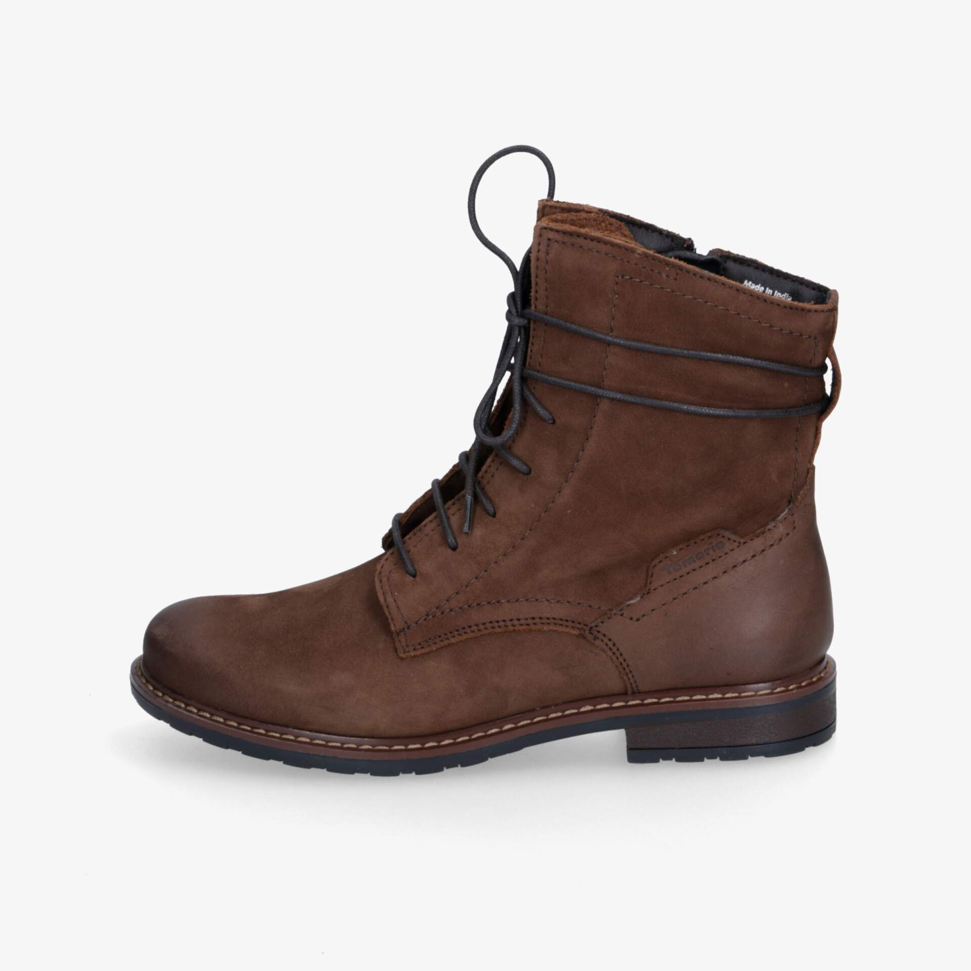 Tamaris Damen Schnürstiefeletten braun - Jetzt bei reno.de kaufen