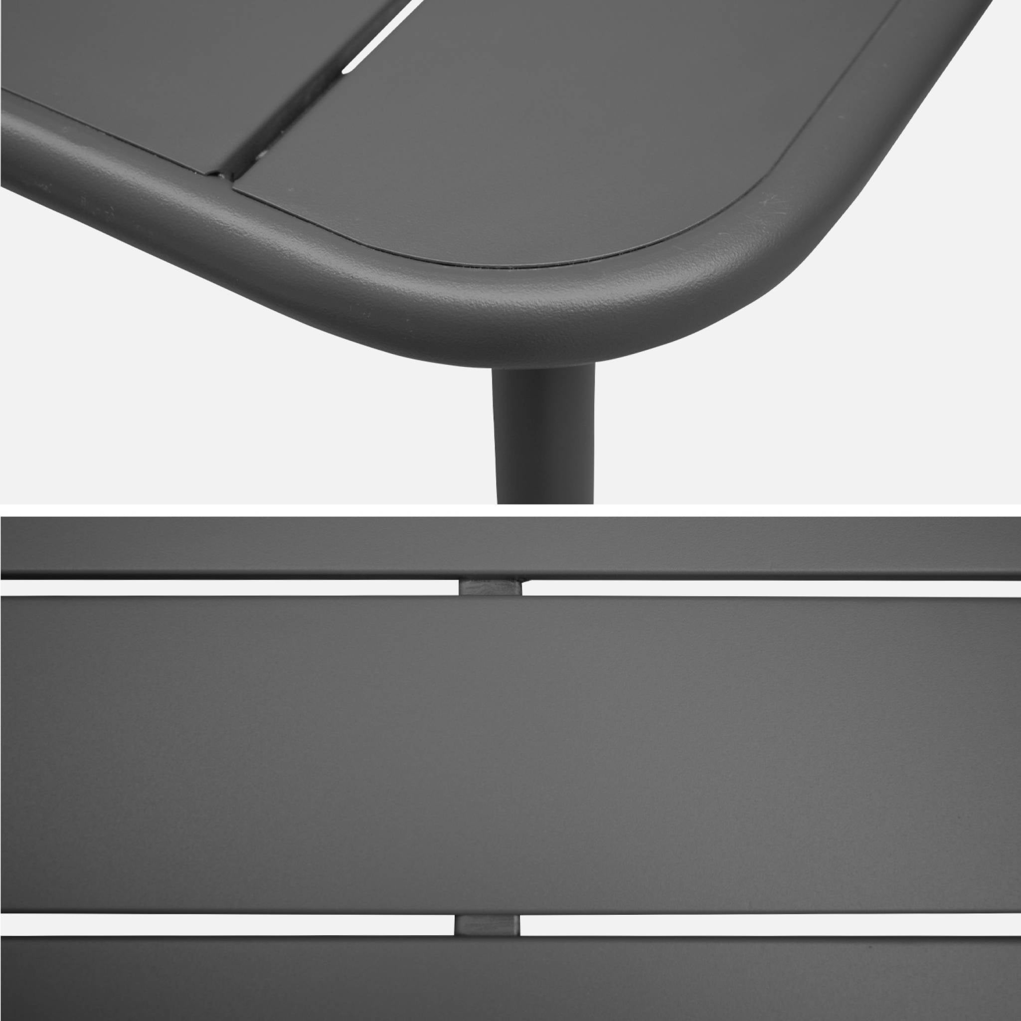 sweeek - Tuintafel 4 plaatsen metaal