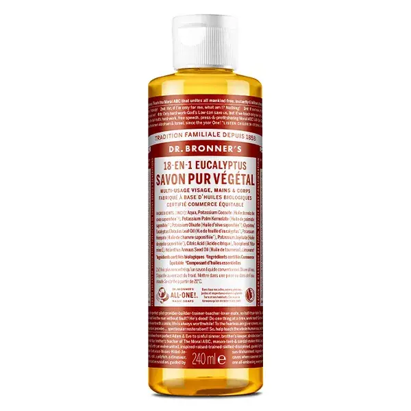 Sabonete Vegetal Puro de Eucalipto Dr. Bronner's 