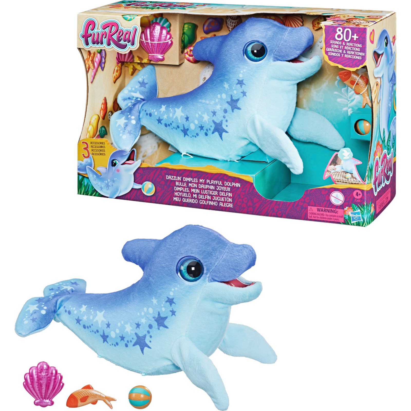 FurReal Friends Dimples mein lustiger Delfin