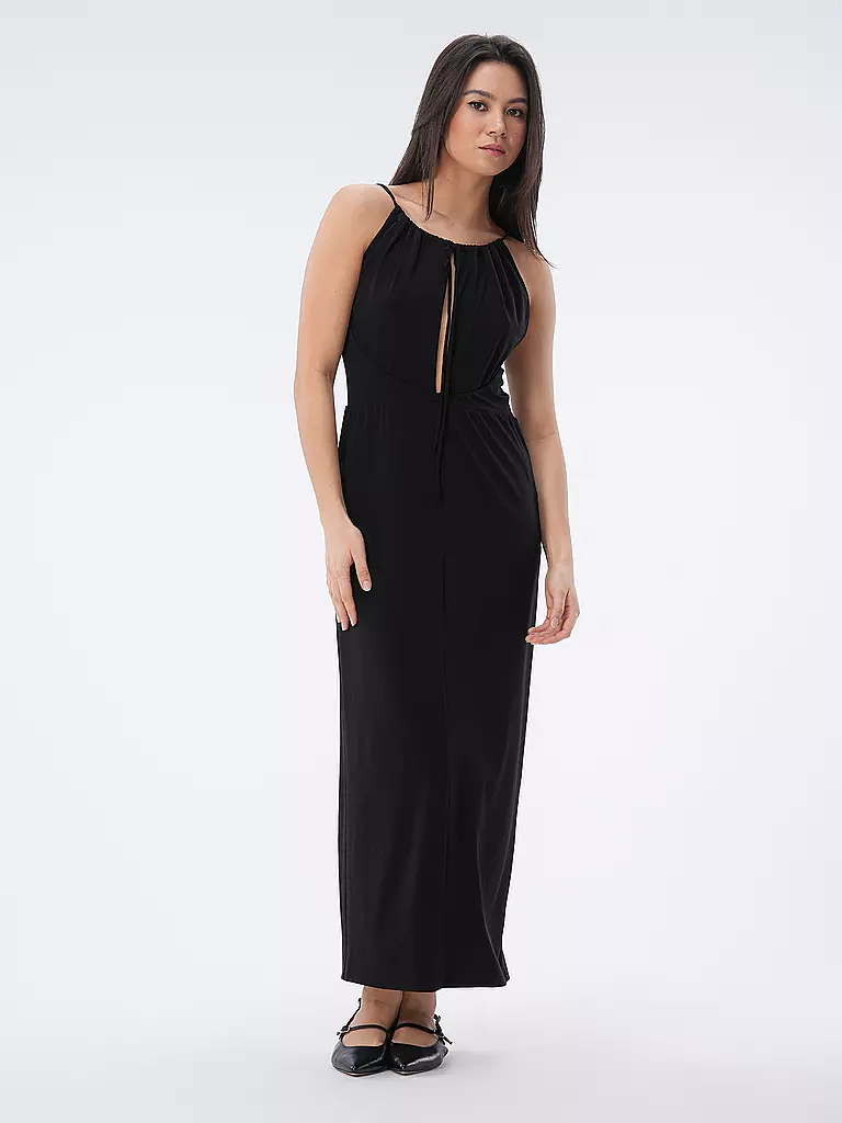TELA Maxikleid GINKO  schwarz