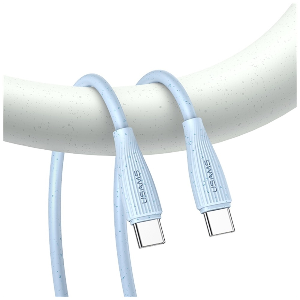 (1m) 60W USB C auf USB C Ladekabel Datenkabel Fast Charge (USA001608) - Blau