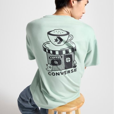 Tee-shirt à manches courtes homme High Summer Local Cafe CONVERSE