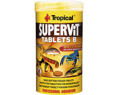 Voedingstabletten Tropical Supervit Tabletten B 250 ml